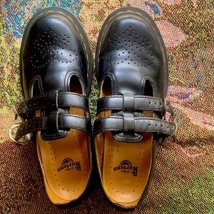 Mary-Jane Doc Martins.